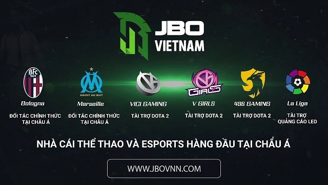 JBO là đối tác của nhiều câu lạc bộ và đội bóng nổi tiếng JBO là đối tác của nhiều câu lạc bộ và đội bóng nổi tiếng
