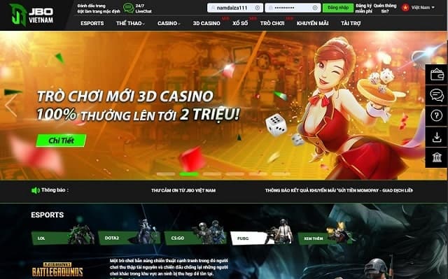 Tham gia cá cược tại JBO để nhận những phần thưởng hấp dẫn Tham gia cá cược tại JBO để nhận những phần thưởng hấp dẫn