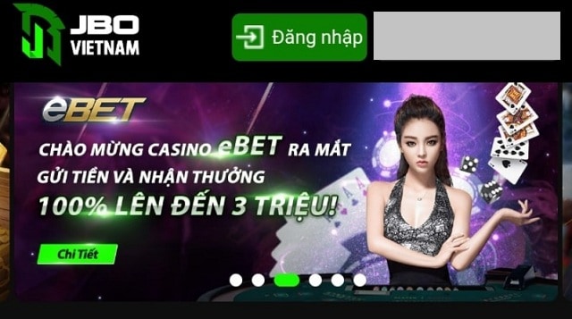 Tiến hành đăng nhập nhà cái JBO Tiến hành đăng nhập nhà cái JBO
