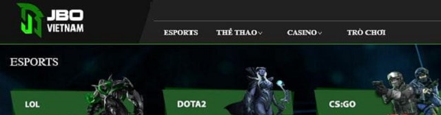 Chọn trò chơi CS:GO tại mục Esports Chọn trò chơi CS:GO tại mục Esports