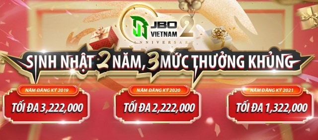 Danh sách ưu đãi mới nhất hằng tuần tại nhà cái JBO Danh sách ưu đãi mới nhất hằng tuần tại nhà cái JBO